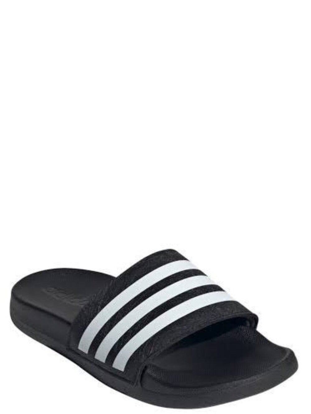 Adidas Women's Adilette Comfort Slide Sandal in Black